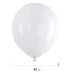 Шары воздушные 30 см, 100 штук, "ОДНОЦВЕТНЫЕ", белые, BRAUBERG KIDS, 591875 Шары воздушные 30 см, 100 штук, "ОДНОЦВЕТНЫЕ", белые, BRAUBERG KIDS, 591875 - фото 5