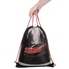 Мешок для обуви BRAUBERG KIDS, светоотражающая полоса, 46х36 см, "Red car", 272392 Мешок для обуви BRAUBERG KIDS, светоотражающая полоса, 46х36 см, "Red car", 272392 - фото 5