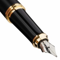 Набор PARKER "Urban Black GT": шариковая ручка синяя и перьевая ручка синяя, 2093381 - фото 5