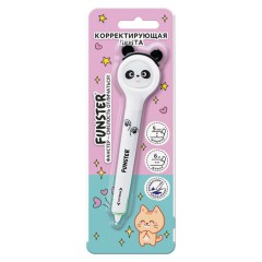 Корректирующая лента FUNSTER (ФАНСТЕР) "Милые зверята", 5 мм x 6 м, ассорти, в блистере, 273982 - фото 6
