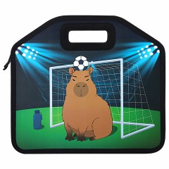 Папка-сумка ЮНЛАНДИЯ, 1 отделение, фетровые ручки, 34х30х11 см, Capyball, 272207 Папка-сумка ЮНЛАНДИЯ, 1 отделение, фетровые ручки, 34х30х11 см, Capyball, 272207 - фото 2