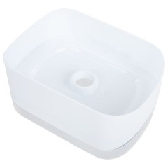 Диспенсер/дозатор для моющего средства, органайзер + губка, БЕЛЫЙ, 14,5х9х10 см, LAIMA HOME, 700041 - фото 6