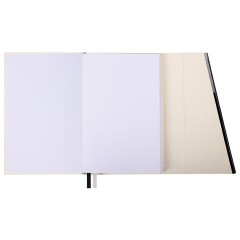 Ежедневник недатированный А5 145х213 мм BRAUBERG "Vogue", под кожу, магнитный клапан, 160 л., бежевый, 116226 - фото 4