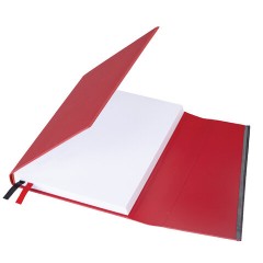 Ежедневник недатированный А5 145х213 мм BRAUBERG "Vogue", под кожу, магнитный клапан, 160 л., красный, 116225 - фото 3