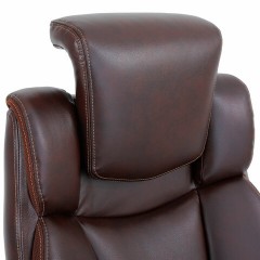 Кресло BRABIX PREMIUM "Phantom EX-553", рециклированная кожа, регулируемый подголовник, коричневое, 532941 - фото 8