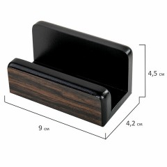 Набор настольный GALANT "Blackwood" из дерева, 8 предметов, цвет "чёрное дерево", 238165 - фото 3