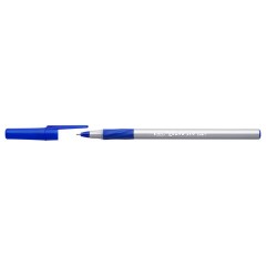 Ручки шариковые с грипом BIC "Round Stic Exact", НАБОР 4 шт., СИНИЕ, линия письма 0,28 мм, блистер, 932857 - фото 4