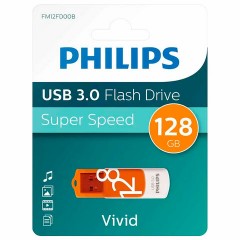 Флеш-диск 128 GB PHILIPS VIVID, разъем USB 3.0, желтый, FM12FD00B/97 Флеш-диск 128 GB PHILIPS VIVID, разъем USB 3.0, желтый, FM12FD00B/97 - фото 3