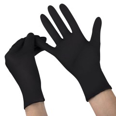 Перчатки нитриловые смотровые SFM Supersoft N136, Германия, 100 пар (200 шт.), размер L (большой), черные Перчатки нитриловые смотровые SFM Supersoft N136, Германия, 100 пар (200 шт.), размер L (большой), черные - фото 4