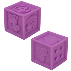 Тактильные кубики, сенсорные, ЭКО 12 штук, BAMBOX BABY (БАМБОКС БЭБИ), 665900 - фото 7