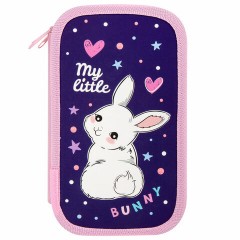 Пенал ЮНЛАНДИЯ, 3 отделения, картон с эффектом soft-touch, 19х11 см, "Fluffy tail", 272265 Пенал ЮНЛАНДИЯ, 3 отделения, картон с эффектом soft-touch, 19х11 см, "Fluffy tail", 272265 - фото 2