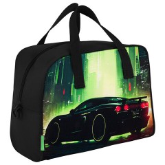 Сумка для занятий BRAUBERG KIDS с ручками, с плечевым ремнем, подкладка, 35x25x15 см, "Зеленый город", 274630 - фото 8