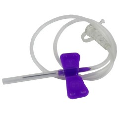 Иглы-бабочки для вливания в малые вены SFM 0,55 х 19 - 24G, КОМПЛЕКТ 100 штук, LUER - фото 10