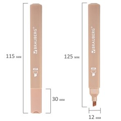 Набор текстовыделителей 6 ЦВЕТОВ МОРАНДИ, BRAUBERG "Morandi", линия 1-5 мм, 152516 Набор текстовыделителей 6 ЦВЕТОВ МОРАНДИ, BRAUBERG "Morandi", линия 1-5 мм, 152516 - фото 9