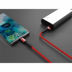 Кабель S26 USB – Type-C, 1 м, 3 А, SMARTBUY, для зарядки и передачи данных, красный, 93652, iK-3112-S26r Кабель S26 USB – Type-C, 1 м, 3 А, SMARTBUY, для зарядки и передачи данных, красный, 93652, iK-3112-S26r - фото 3