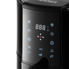 Аэрогриль KITFORT КТ-2225, 1000 Вт, 1,9 л, 6 программ, таймер, сенсорное управление, черный Аэрогриль KITFORT КТ-2225, 1000 Вт, 1,9 л, 6 программ, таймер, сенсорное управление, черный - фото 2