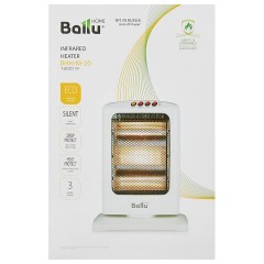 Обогреватель инфракрасный BALLU BHH/M-20, 1200 Вт, 3 режима, напольная/настольная установка, белый, НС-1346647 - фото 5