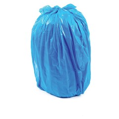 Мешки для мусора 160 л, с ушками, синие, рулон 10 шт., ПВД, 30 мкм, 90х125 см, PACLAN "Multitop", 134442 - фото 3