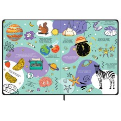 Дневник 1-11 класс 48 л., твердый, BRAUBERG, матовая ламинация, резинка, закладка-ляссе, с подсказом, "Элементы", 107242 - фото 7