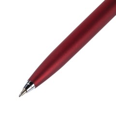 Ручка подарочная шариковая BRAUBERG "Cornetto", СИНЯЯ, корпус серебристый с бордовым, линия письма 0,5 мм, 143492 Ручка подарочная шариковая BRAUBERG "Cornetto", СИНЯЯ, корпус серебристый с бордовым, линия письма 0,5 мм, 143492 - фото 5
