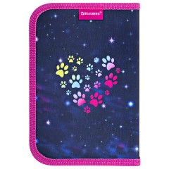 Пенал BRAUBERG, 1 отделение, полиэстер, 21х14 см, "Space cat", 273518 Пенал BRAUBERG, 1 отделение, полиэстер, 21х14 см, "Space cat", 273518 - фото 3