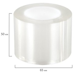 Многоразовая двухсторонняя прозрачная крепежная лента, скотч NANO tape, 3 м x 5 см, толщина 1 мм, WBZ (ВБЗ), 700427 Многоразовая двухсторонняя прозрачная крепежная лента, скотч NANO tape, 3 м x 5 см, толщина 1 мм, WBZ (ВБЗ), 700427 - фото 7