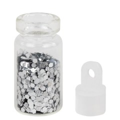 Блестки для декора НАБОР 24 вида по 2 грамма, в стеклянных тубах, ОСТРОВ СОКРОВИЩ, 665680 - фото 9