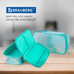 Пенал-органайзер BRAUBERG, 1 отделение, полиэстер, 22x11,5x6 см, "Mint marble", 271571 Пенал-органайзер BRAUBERG, 1 отделение, полиэстер, 22x11,5x6 см, "Mint marble", 271571 - фото 14