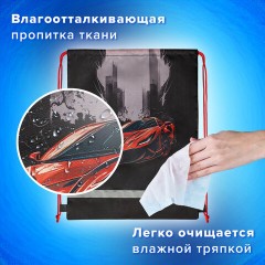 Мешок для обуви BRAUBERG KIDS, светоотражающая полоса, 46х36 см, "Red car", 272392 Мешок для обуви BRAUBERG KIDS, светоотражающая полоса, 46х36 см, "Red car", 272392 - фото 9