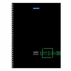 Тетрадь А4, 96 л., BRAUBERG, гребень, клетка, глянцевый лак, "Dark", 404060 - фото 7