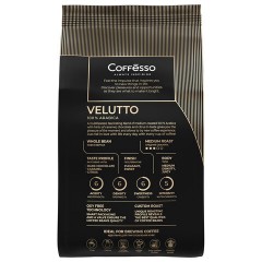 Кофе в зернах COFFESSO "VELUTTO", арабика 100%, 1 кг, 102489 - фото 4
