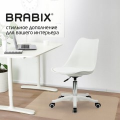 Кресло стул BRABIX "Eames MG-310 PL", пластик белый, экокожа белая, 532926 Кресло стул BRABIX "Eames MG-310 PL", пластик белый, экокожа белая, 532926 - фото 16