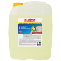 Чистящее средство 5 кг, LAIMA PROFESSIONAL "Лимон", дезинфицирующий и отбеливающий эффект, 602302 - фото 3