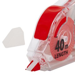 Корректирующая лента BRAUBERG EXTRA LENGTH, 5 мм х 40 м, механизм перемотки, корпус прозрачный, блистер, 272502 - фото 4