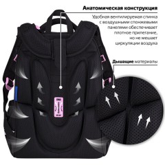 Ранец BRAUBERG LUMINOUS, 2 отделения, с брелоком, "Diamonds", СВЕТЯЩИЙСЯ РИСУНОК, 38х29х16 см, 272070 Ранец BRAUBERG LUMINOUS, 2 отделения, с брелоком, "Diamonds", СВЕТЯЩИЙСЯ РИСУНОК, 38х29х16 см, 272070 - фото 15