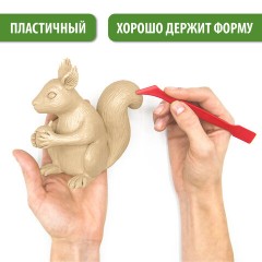 Пластилин скульптурный BRAUBERG ART CLASSIC, телесный, 0,5 кг, мягкий, 106515 Пластилин скульптурный BRAUBERG ART CLASSIC, телесный, 0,5 кг, мягкий, 106515 - фото 8