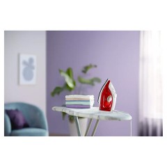Утюг PHILIPS GC1742/40, 2000 Вт, антипригарное покрытие, самоочистка, красный - фото 10