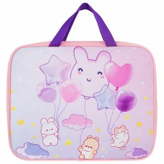 Папка на молнии с ручками BRAUBERG KIDS А4, 1 отделение, полиэстер, 80 мм, "Dreamy clouds", 273314 Папка на молнии с ручками BRAUBERG KIDS А4, 1 отделение, полиэстер, 80 мм, "Dreamy clouds", 273314 - фото 2