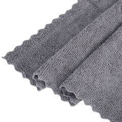 Салфетки из МИКРОФИБРЫ 30х30 см, GRAY & BLACK, big pack, КОМПЛЕКТ 10 штук, 180 г/м2, LAIMA HOME, 700610 - фото 6