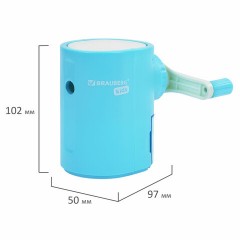 Точилка механическая BRAUBERG KIDS, для простых и цветных карандашей, корпус голубой, крепление к столу, 272005 Точилка механическая BRAUBERG KIDS, для простых и цветных карандашей, корпус голубой, крепление к столу, 272005 - фото 10