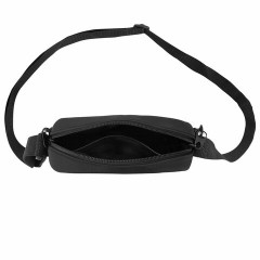 Сумка на плечо HEIKKI COMPACT (ХЕЙКИ), два кармана, черная, 19х14х5 см, 272631 - фото 9