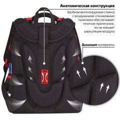 Ранец BRAUBERG LUMINOUS, 2 отделения, с брелоком, "Danger", СВЕТЯЩИЙСЯ РИСУНОК, 38х29х16 см, 272069 Ранец BRAUBERG LUMINOUS, 2 отделения, с брелоком, "Danger", СВЕТЯЩИЙСЯ РИСУНОК, 38х29х16 см, 272069 - фото 15