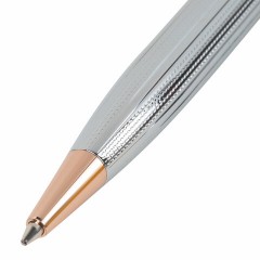 Ручка подарочная шариковая GALANT "Epsilon", корпус серебро, детали розовое золото, узел 0,7 мм, линия письма 0,5 мм, синяя, 144171 Ручка подарочная шариковая GALANT "Epsilon", корпус серебро, детали розовое золото, узел 0,7 мм, линия письма 0,5 мм, синяя, 144171 - фото 4