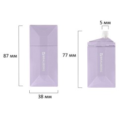 Корректирующая лента BRAUBERG "EXCLUSIVE", 5 мм х 6 м, ассорти, блистер, 273022, Код 1C Корректирующая лента BRAUBERG "EXCLUSIVE", 5 мм х 6 м, ассорти, блистер, 273022, Код 1C - фото 7