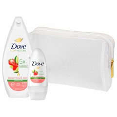 Подарочный набор DOVE "Клубника и лайм": крем-гель для душа 250 мл + антиперспирант шариковый 50 мл Подарочный набор DOVE "Клубника и лайм": крем-гель для душа 250 мл + антиперспирант шариковый 50 мл - фото 4