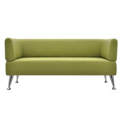 Диван мягкий трехместный "Норд", "V-700", 1560х720х730 мм, c подлокотниками, экокожа, светло-зеленый - фото 2