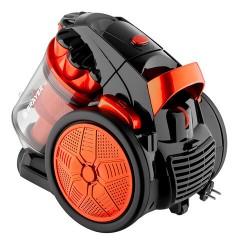 Пылесос BRAYER BR4201 с контейнером "циклон", 2200 Вт, мощность всасывания 400 Вт, черный/оранжевый Пылесос BRAYER BR4201 с контейнером "циклон", 2200 Вт, мощность всасывания 400 Вт, черный/оранжевый - фото 2