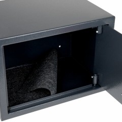 Сейф мебельный DASWERK SC-250EL (250х350х250 мм), электронный замок, графит, 291343 - фото 8