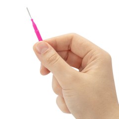 Межзубные ершики 0,7 мм для зубов и брекетов, 40 + 2 шт., в боксе, прямая ручка (I-тип), LAIMA DENT, 609411 - фото 3