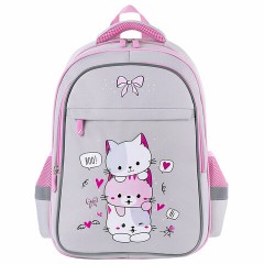 Рюкзак BRAUBERG FAVOUR, 2 отделения, 3 кармана, "Fluffy kittens", 40х29х15 см, 271417 Рюкзак BRAUBERG FAVOUR, 2 отделения, 3 кармана, "Fluffy kittens", 40х29х15 см, 271417 - фото 2